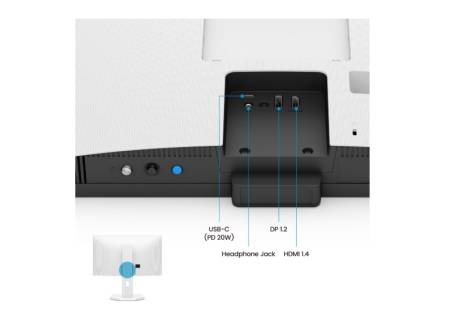 BenQ GW2490TC 23.8W WORK &&nbsp; ENTERTAINMENT DISPLAY GW2490TC WHITE