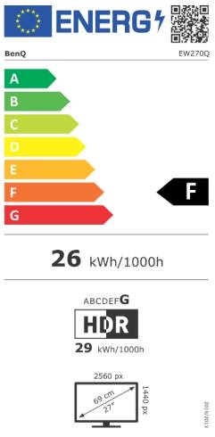 BenQ EW270Q 27" 2K 200Hz BenQ Home Entertainment Monitor