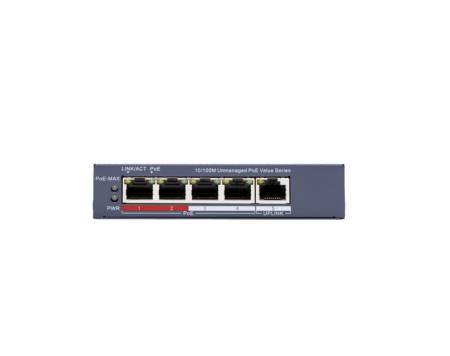 HikVision 4 Port Fast Ethernet Unmanaged POE Switch