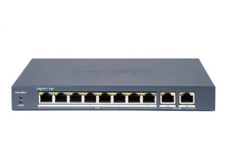 HikVision 8 Port Fast Ethernet Unmanaged POE Switch
