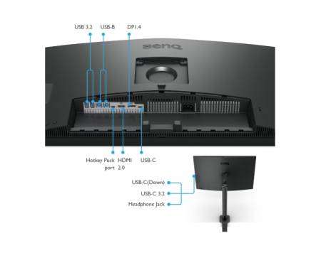 BenQ PD3205UA 31.5W LED MONITOR PD3205UA DARK GREY