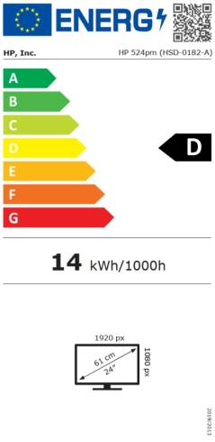 HP Series 5 Pro 23.8" FHD USB-C Conferencing Monitor - 524pm