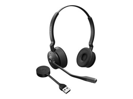 JABRA Engage 55 Stereo Headset on-ear DECT wireless Certified for Microsoft Teams