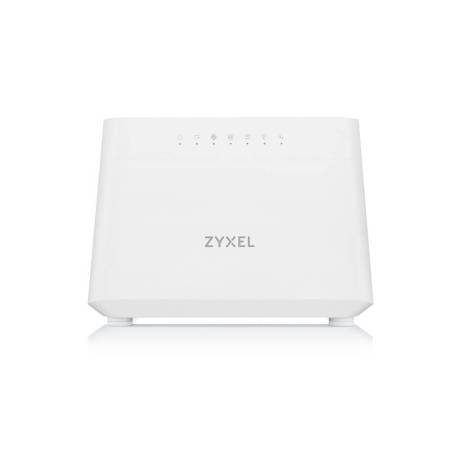 ZyXEL WiFi 6 AX1800 VDSL2 IAD 5-port Super Vectoring Gateway (upto 35B) and USB with Easy Mesh Support + Lanberg patch cord CAT.6 FTP 3m