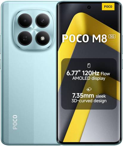 Смартфон POCO M8 5G 8/256GB Green