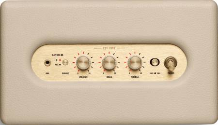Преносима аудио система Marshall Acton III Cream 1006005 - бежов