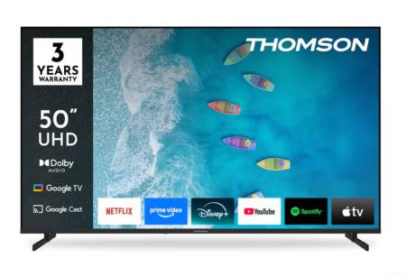 Thomson 50" UHD Google TV; 3840 x 2160 (4K UHD)