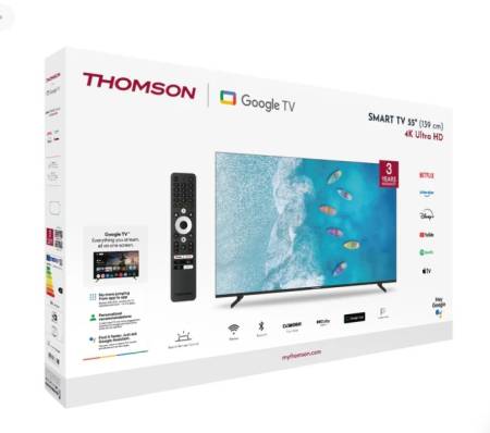 Thomson 50" UHD Google TV; 3840 x 2160 (4K UHD)