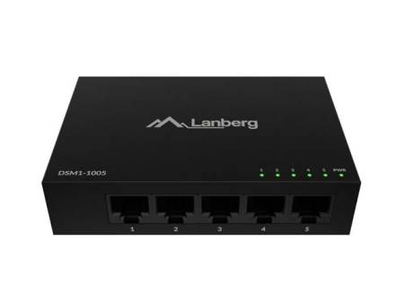 Lanberg switch DSM1-1005 5-port