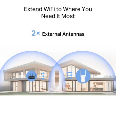 Удължител на обхват Wi-Fi 7 Mercusys ME25BE BE3600