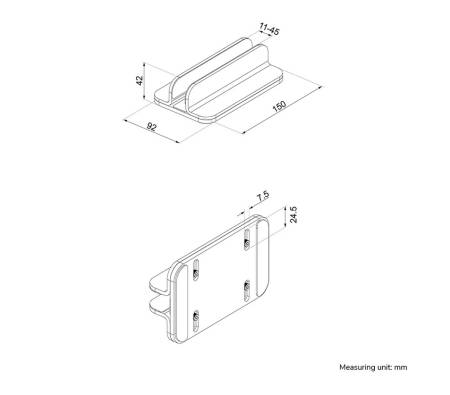 Neomounts Laptop holder 11-17" - universal