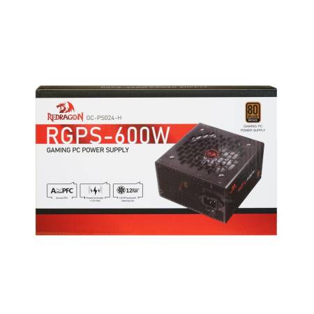 Захранващ блок Redragon RGPS-600W 600W 80 PLUS Bronze