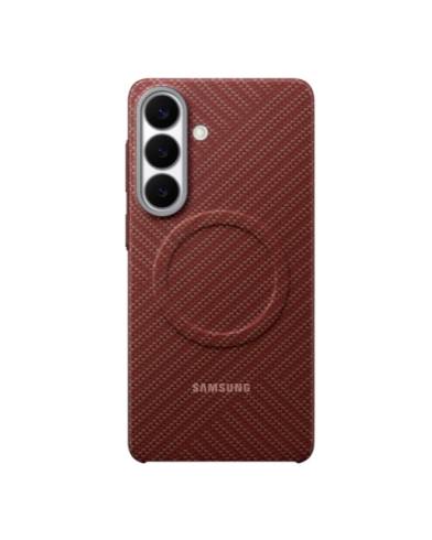 Samsung S26+ Carbon Magnet Case Coral Red