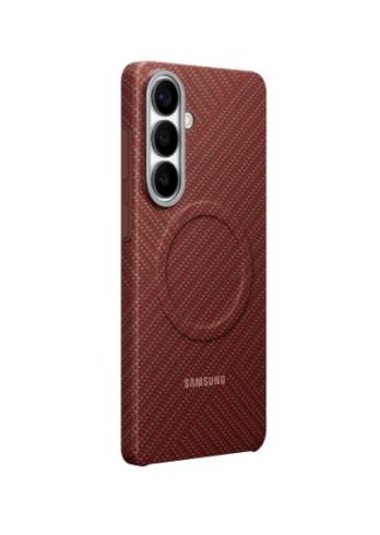 Samsung S26+ Carbon Magnet Case Coral Red