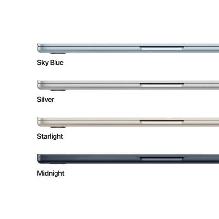 Apple MacBook Air 13.6: Apple M5 chip with 10-core CPU and 8-core GPU
