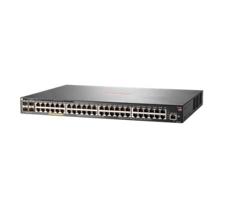 HPE Aruba Networking 2930F 48G PoE+ 4SFP+ Switch
