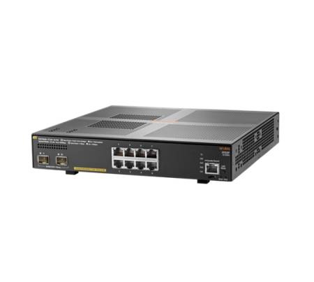 HPE Aruba Networking 2930F 8G PoE+ 2SFP+ Switch
