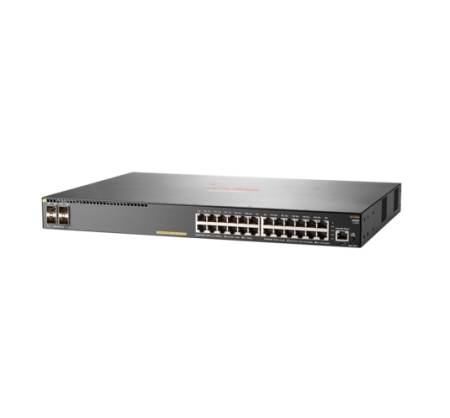 HPE Aruba Networking 2930F 24G PoE+ 4SFP Switch