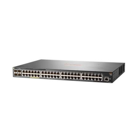 HPE Aruba Networking 2930F 48G PoE+ 4SFP Switch
