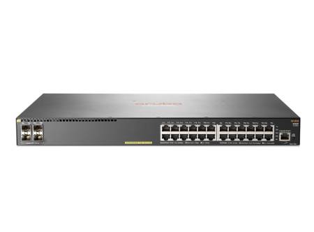 HPE Aruba Networking 2930F 24G PoE+ 4SFP+ TAA-compliant Switch