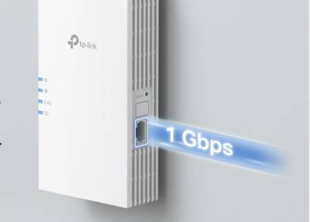 Двубандов Удължител на обхват Wi-Fi 7 TP-Link RE220BE BE3600