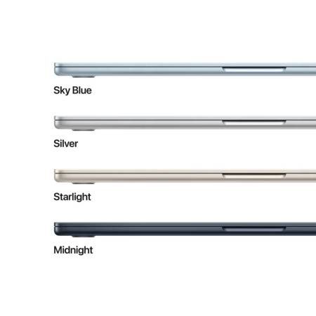 Apple MacBook Air 15.3: Apple M5 chip with 10-core CPU and 10-core GPU