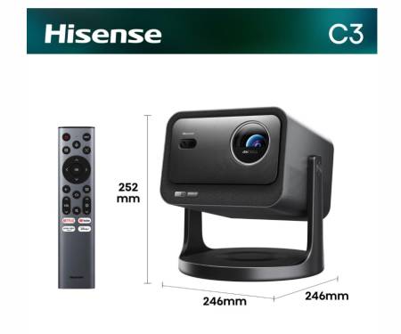 Hisense C3 Smart mini Laser Projector