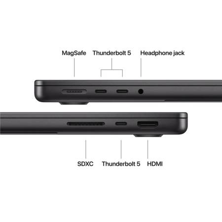 Apple 14-inch MacBook Pro: Apple M5 Pro chip with 15-core CPU and 16-core GPU