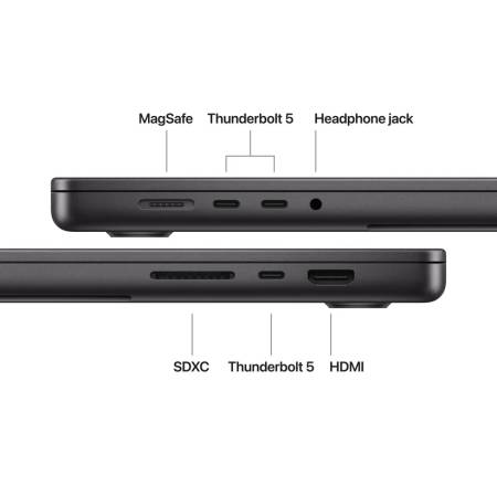 Apple 16-inch MacBook Pro: Apple M5 Max chip with 18-core CPU and 40-core GPU