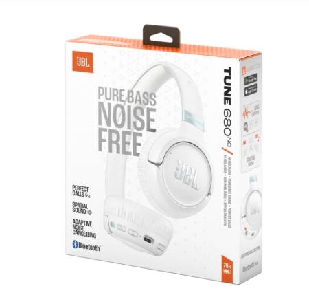 JBL TUNE 680NC BLK Wireless on-ear Noise cancelling headphones