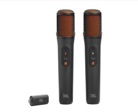 JBL EASYSING MICS Two wireless AI-powered microphones with real-time vocal removal