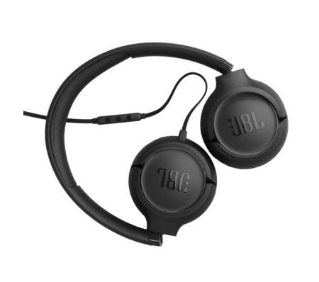 JBL TUNE 530C BLK USB-C Wired on-ear headphones