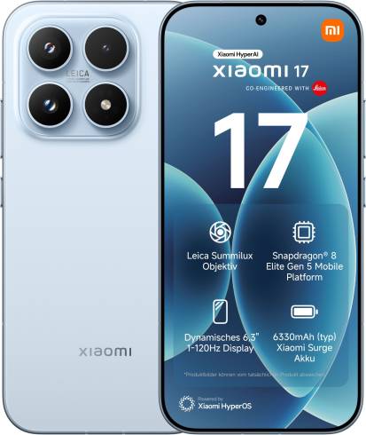 Смартфон Xiaomi 17 12/512 Ice Blue