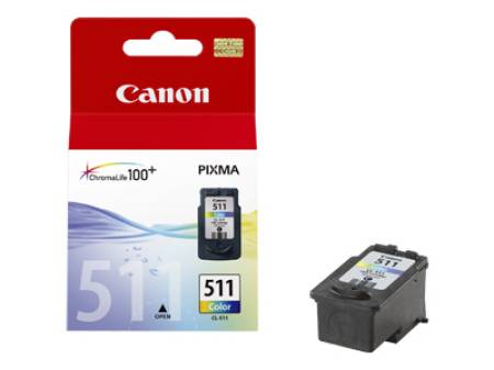CANON CL-511 ink cartridge colour low capacity 9ml 240 pages 1-pack