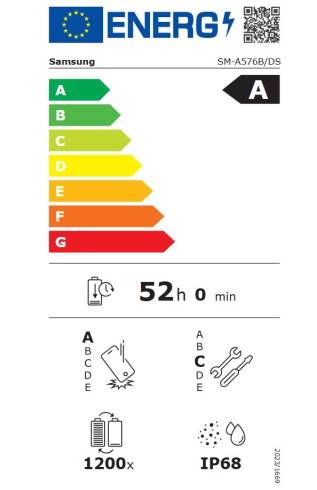 Samsung Galaxy A57 5G SM-A576B/DS 128GB Awesome Navy