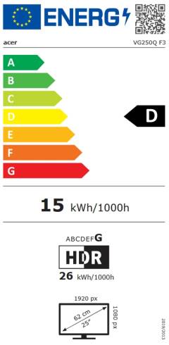 Acer Nitro VG250QF3bmiipx