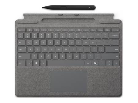 MICROSOFT Surface Pro9/10 Typecover with Slim Pen COMM platinum Netherlands