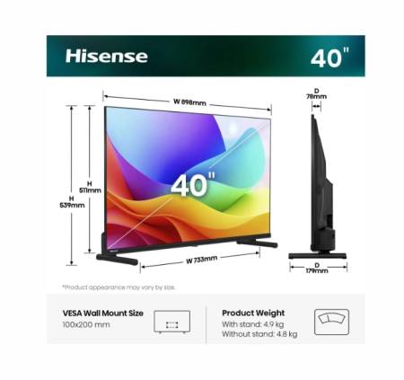 Hisense 40" A5S