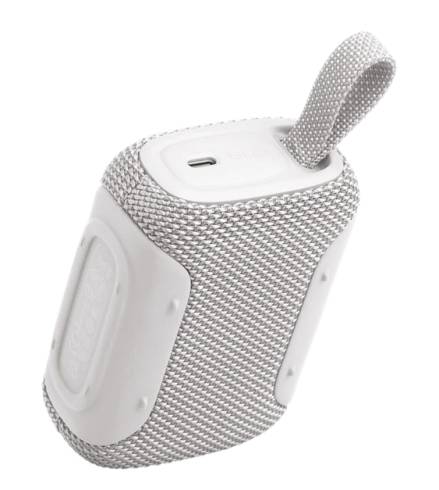 JBL GO 5 WHT Waterproof and drop-proof portable speaker