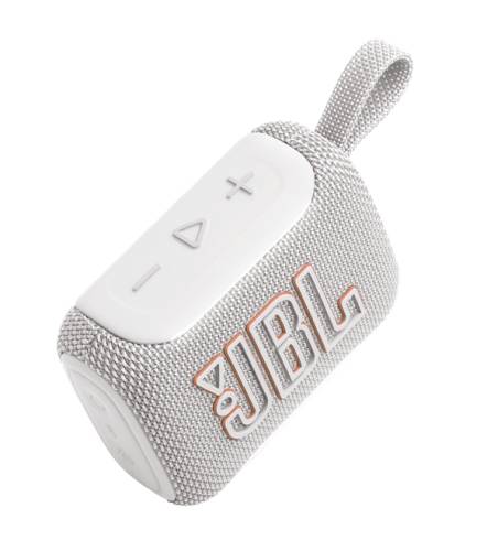 JBL GO 5 WHT Waterproof and drop-proof portable speaker