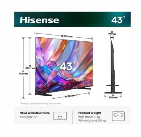 Hisense 43" E7S