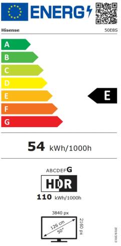 Hisense 50" E8S