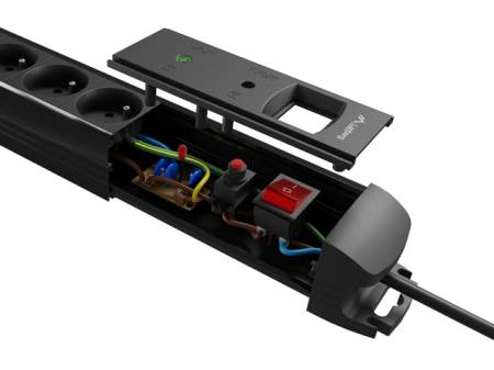 Lanberg Surge Protector SP1 5M 5 x French Outlets Black