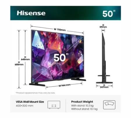 Hisense 50" E7S Pro