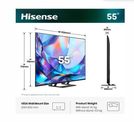 Hisense 55"A7S