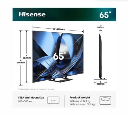 Hisense 65"U7SE