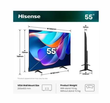 Hisense 55" A6S