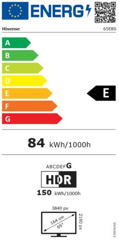 Hisense 65"E8S