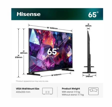 Hisense 65" E7S Pro