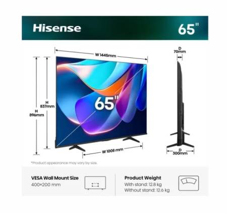Hisense 65" A6S